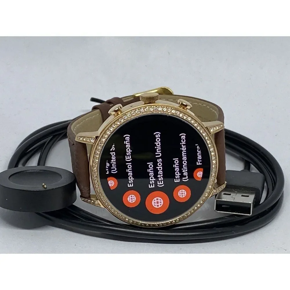 Fossil Gen 4 Authentic Digital Dial Smart Watch Custom Band FTW6011 LT434